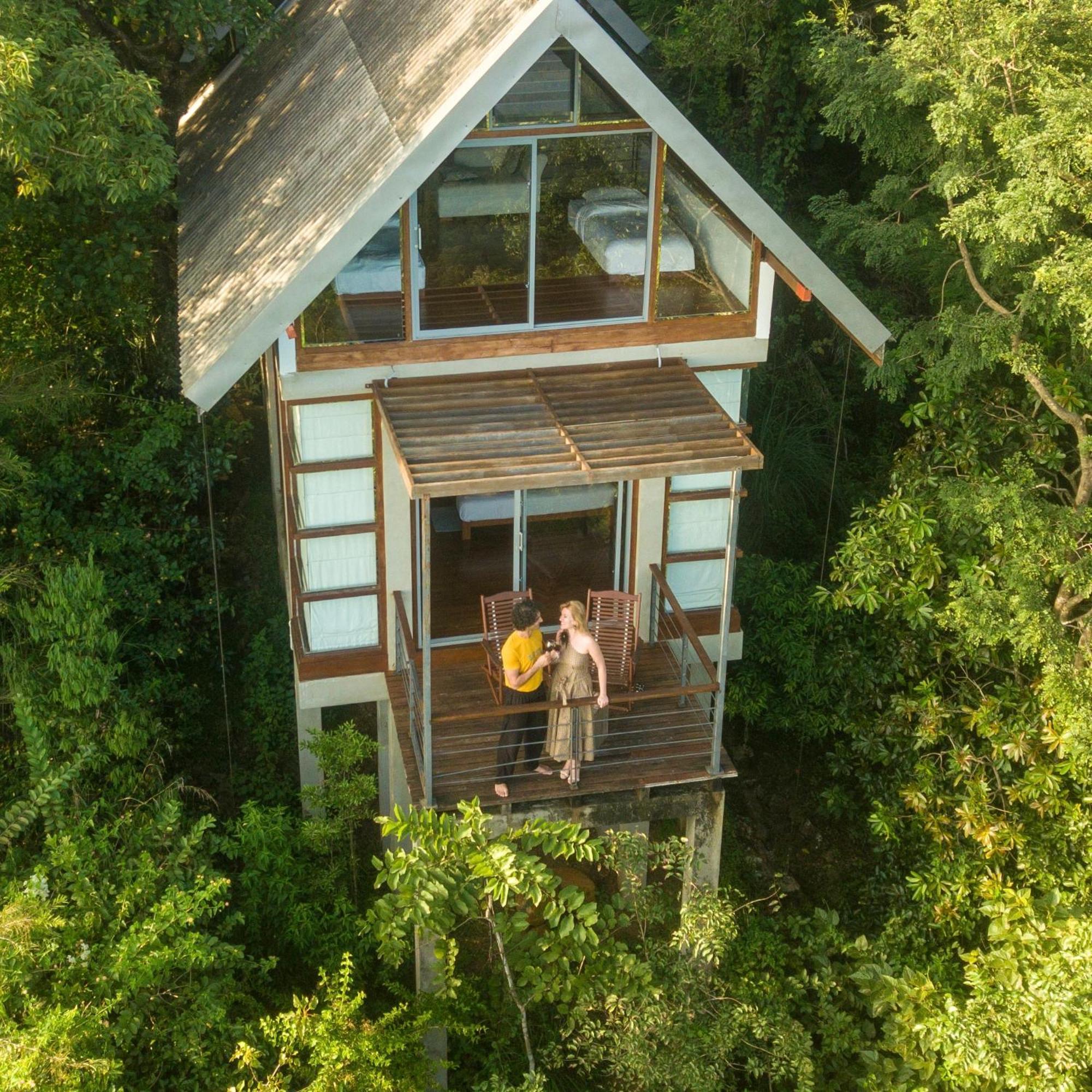 Treehouse Chalets - Luxury Getaway Within A Short Distance Of Ella 贝里胡罗亚 外观 照片